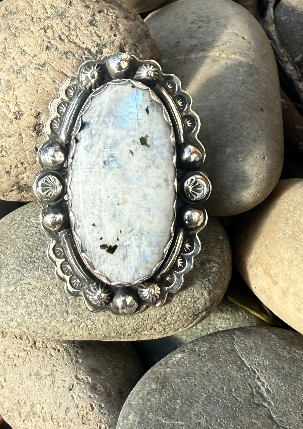 Oval Moonstone Ring